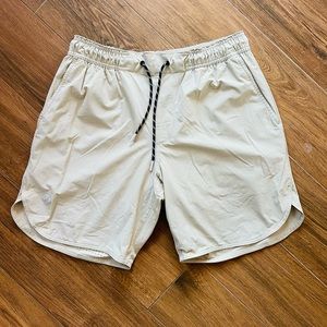 Legends Luka HD Shorts Medium 7” Light Beige with Liner